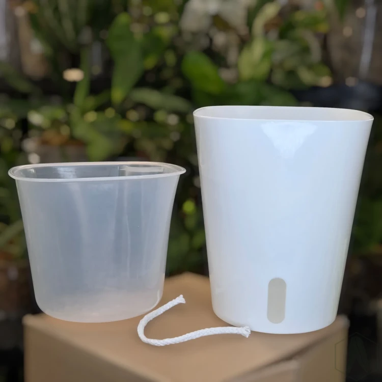 Doniczka samonawadniająca do hydroponiki z knotem 15cm  (3).webp