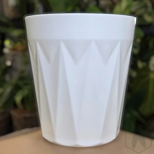 Biała geometryczna osłonka 14,5cm  (1).webp
