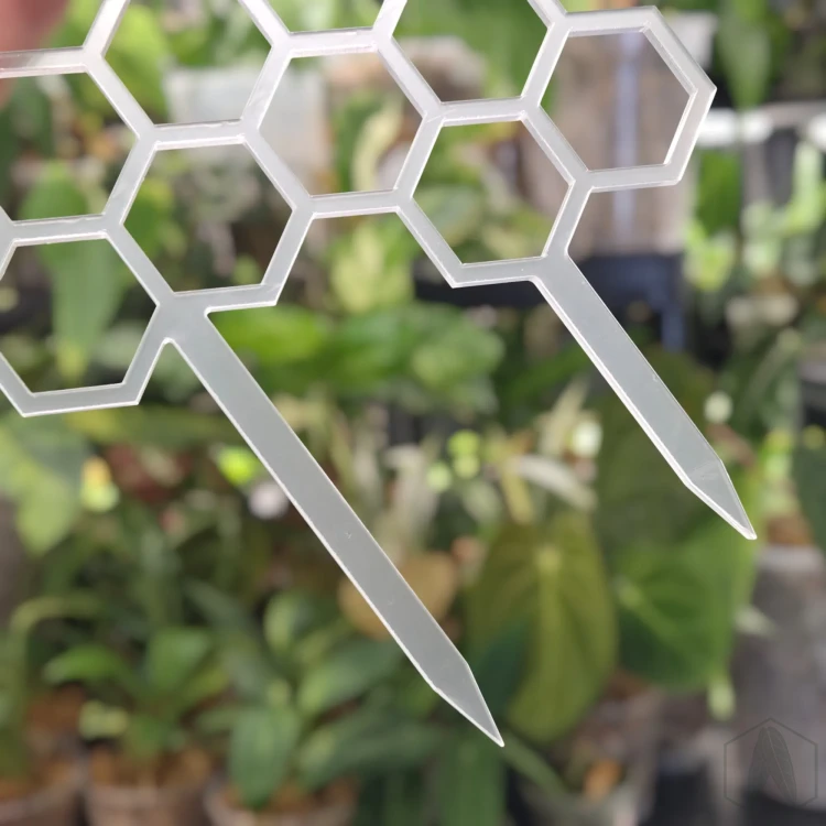 Akrylowa drabinka w kształcie plastra miodu (2).webp